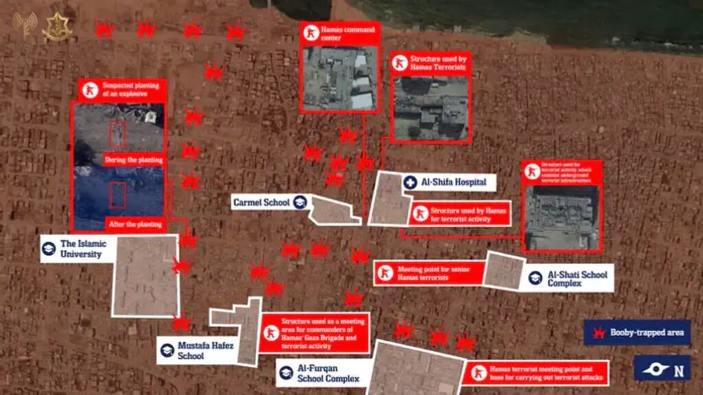 Missbrauch ziviler Einrichtungen in Gaza durch die Hamas