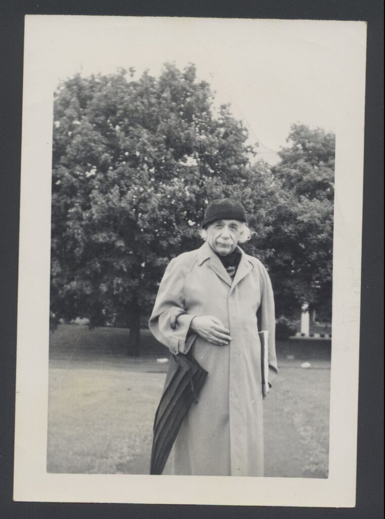 Albert Einstein in späten Jahren