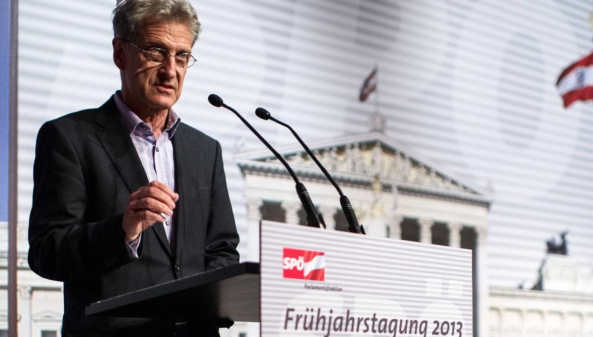 Klubobmann und Nationalratsabgeordneter Josef Cap