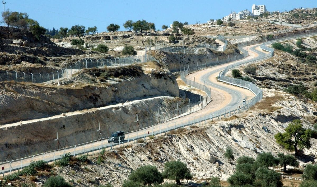 Israels Sicherheitszaun bei Bethlehem