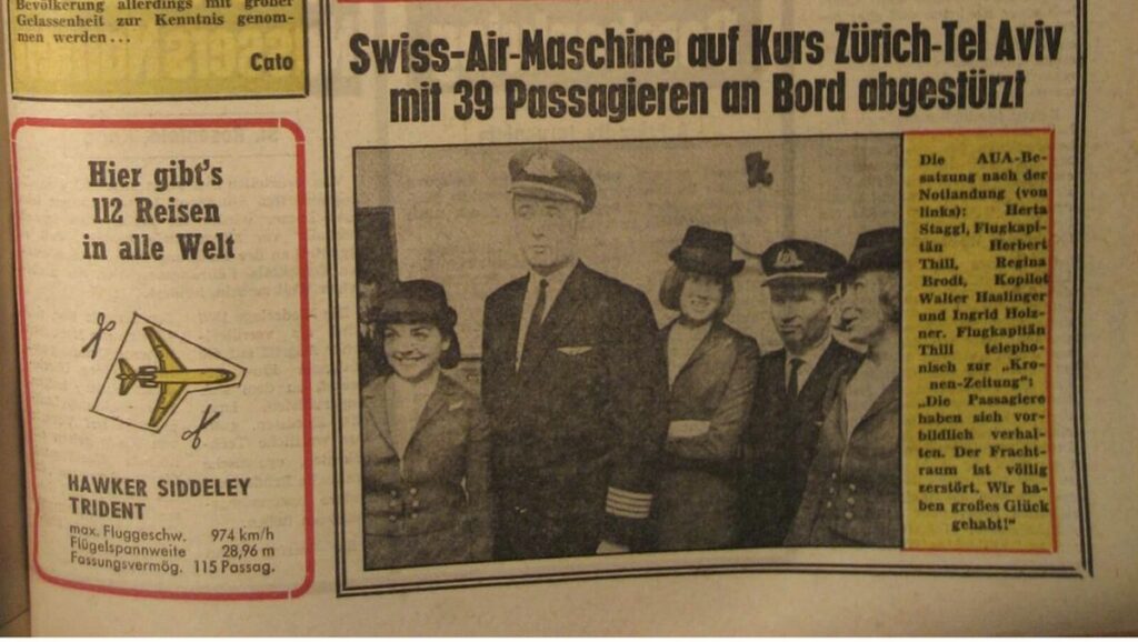Titelseite der Kronen Zeitung, 22. Februar 1970