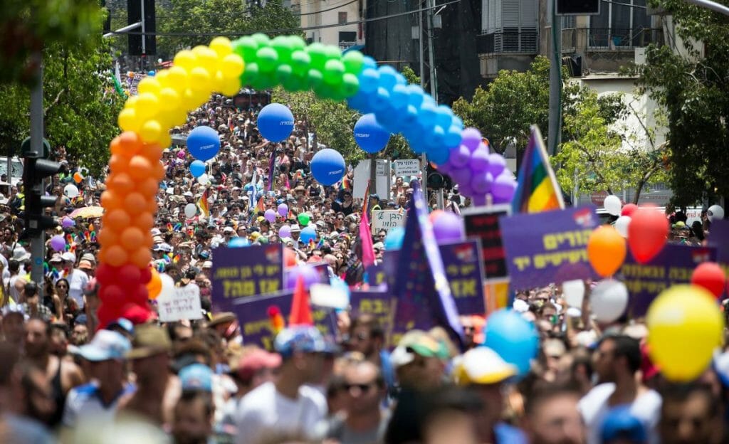 Regenbogenparade in Tel Aviv