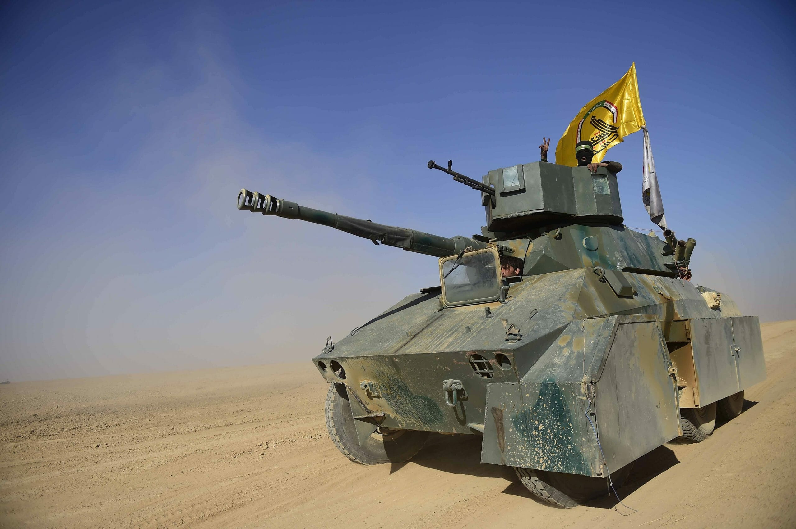 Mit dem Iran verbündete Miliz im Irak