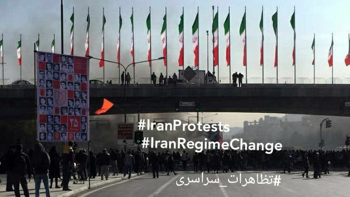 Twitter-Nachricht aus dem Iran