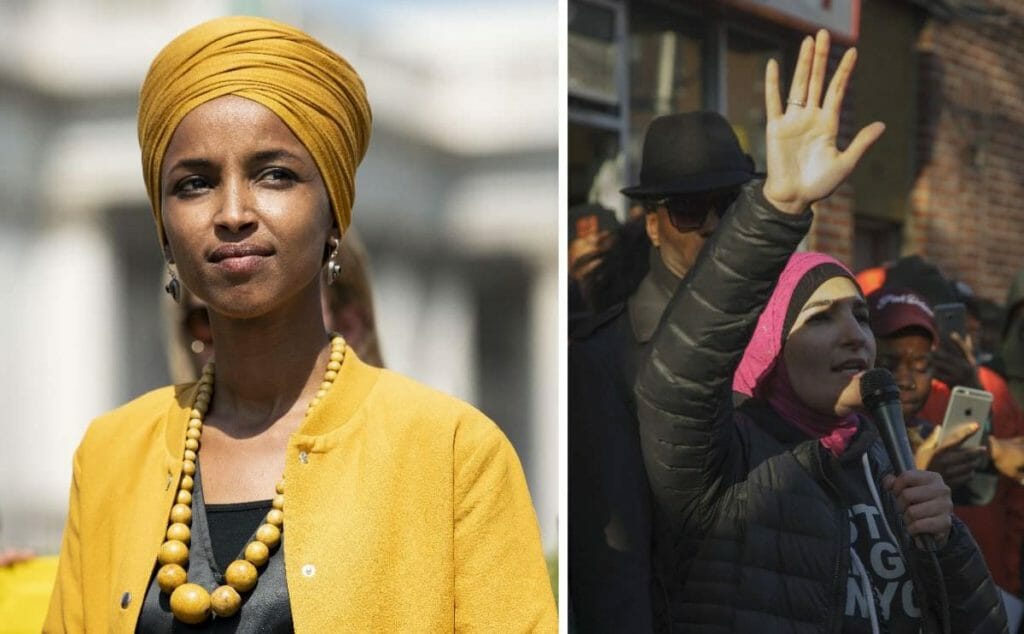 Ilhan Omar und Linda Sarsour