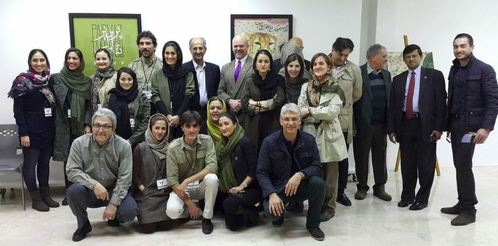 Mitarbeiter der Persian Wildlife Heritage Foundation