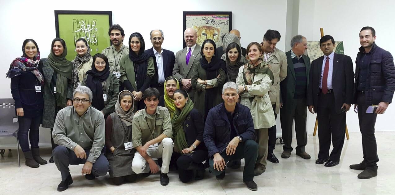 Mitarbeiter der Persian Wildlife Heritage Foundation
