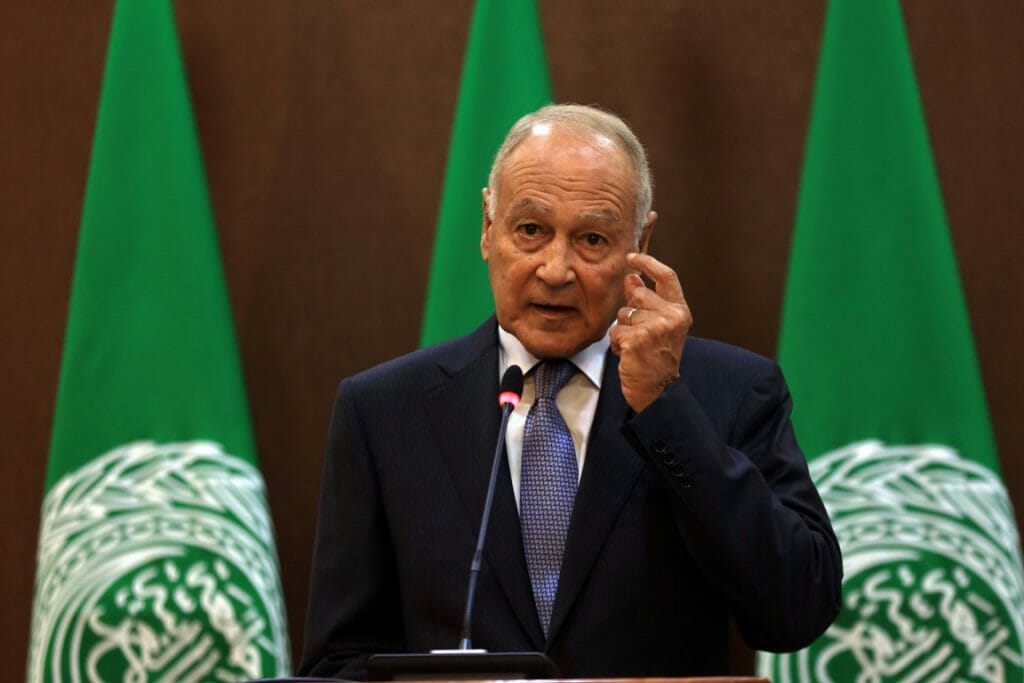 Ahmd Aboul Gheit, Generalsekretär der Arabischen Liga (imago images/Xinhua)