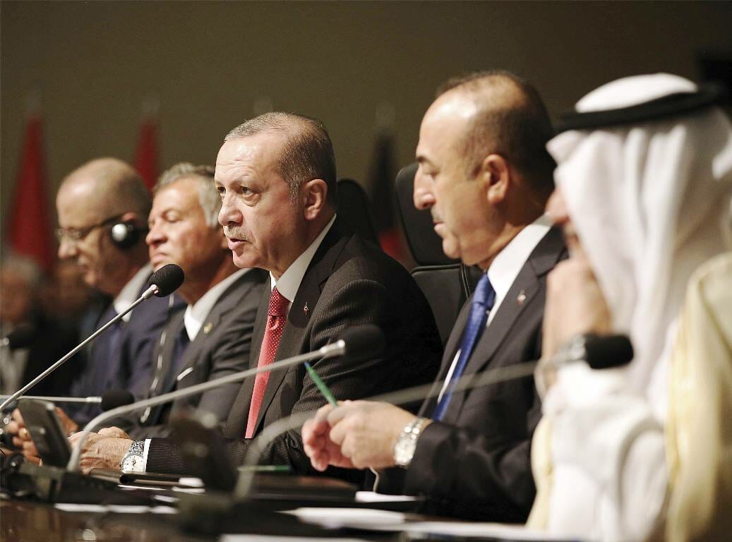 Erdogan im Kreise der OIC (Imago Images/ZUMA Press)