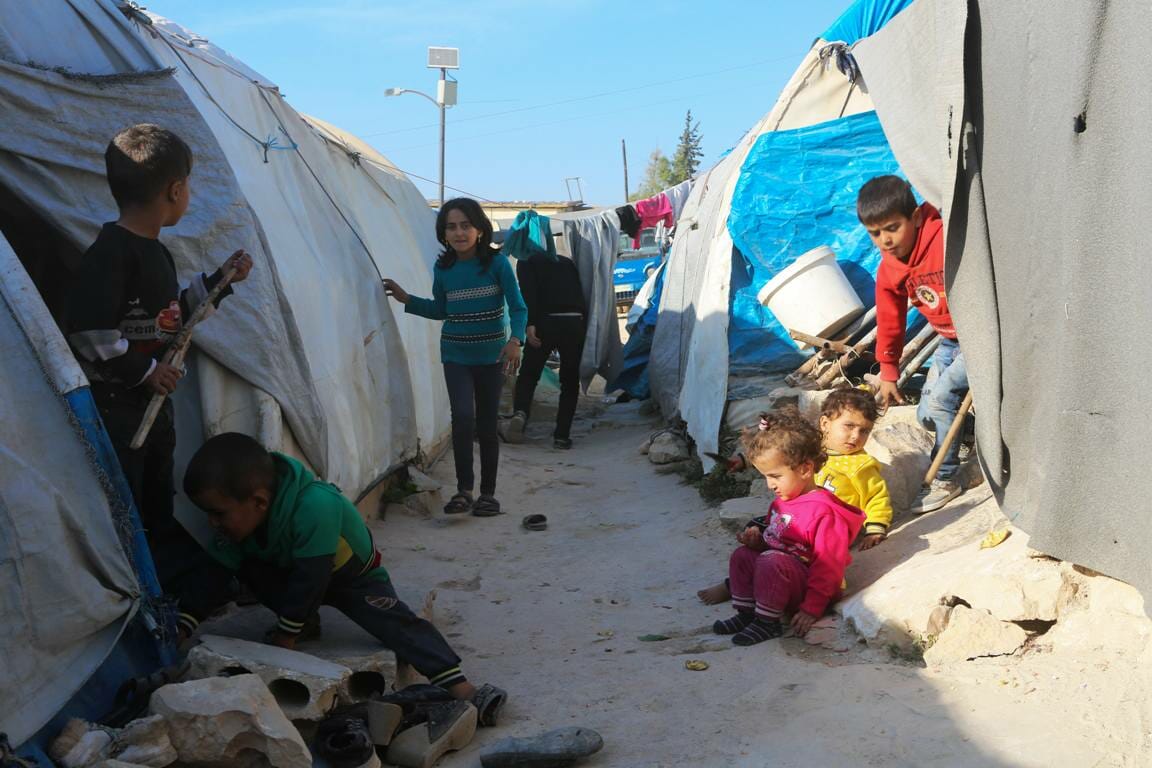 Fluchtlinge in Syrien (imago images/ZUMA Press)