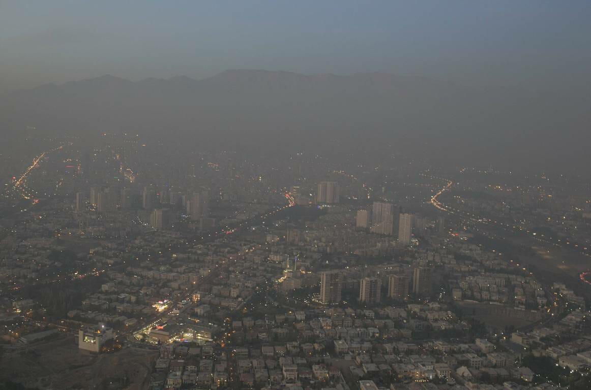 Smog über Teheran (imago images/Xinhua)