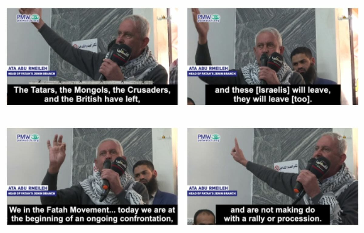 Vorsitzender der Fatah in Jenin Ata Abu Rmeileh