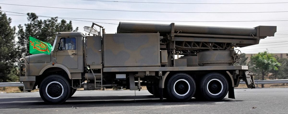Iranisches Militärfahrzeug