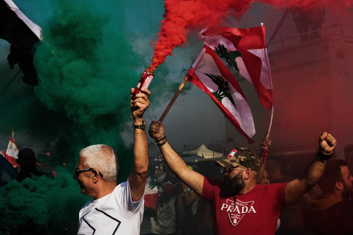 Demonstration in Beirut