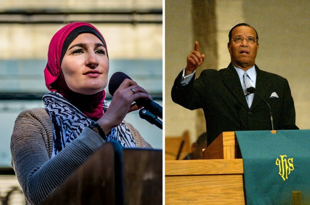 Linda Sardour und Louis Farrakhan