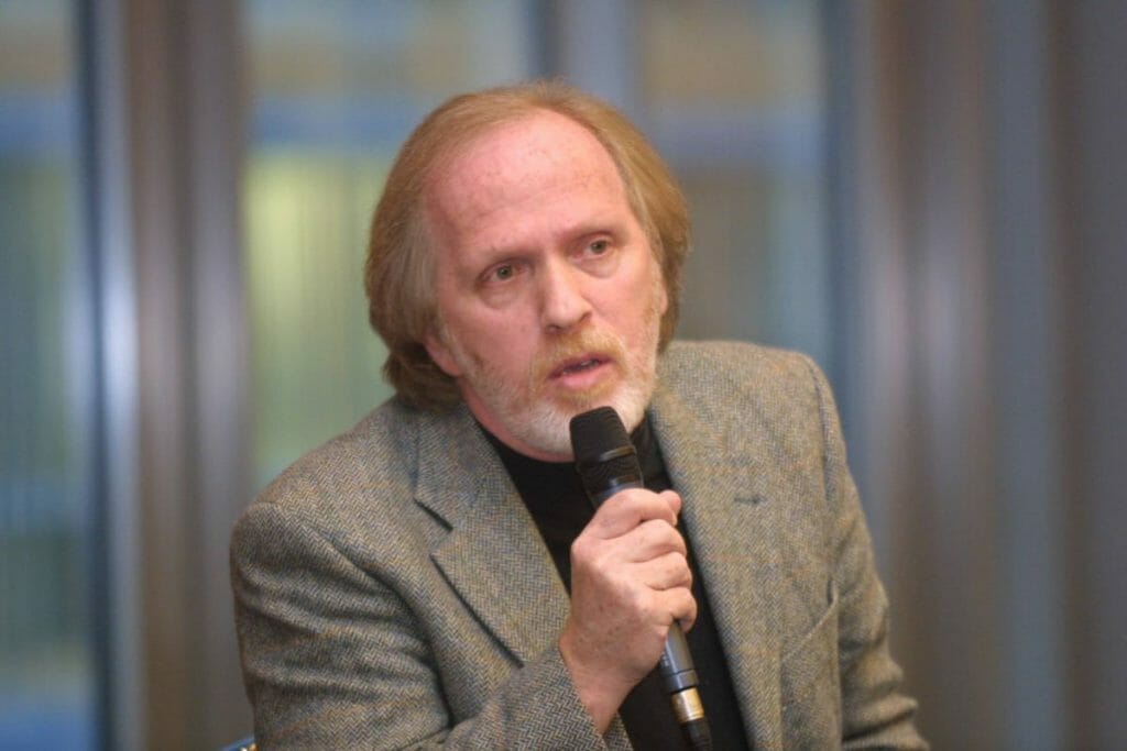 Der israelische Soziologe Moshe Zuckermann
