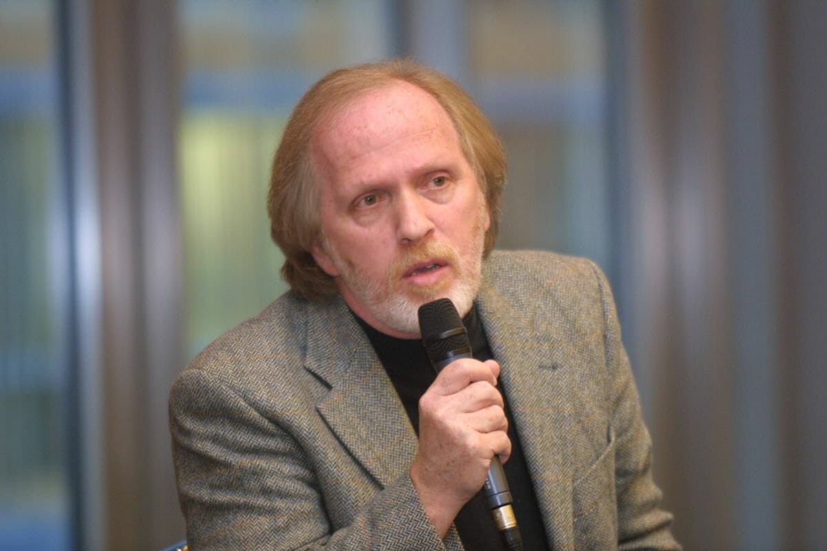 Der israelische Soziologe Moshe Zuckermann