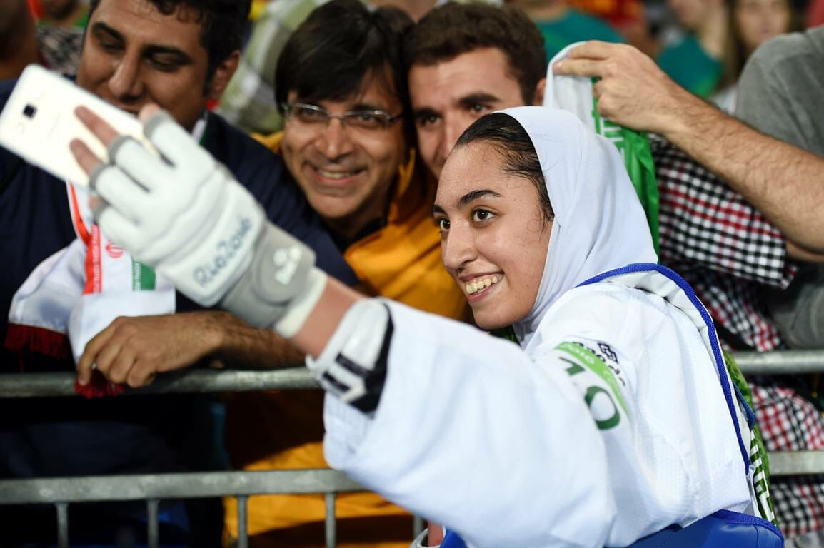 Kimia Alizadeh (imago images/Xinhua)
