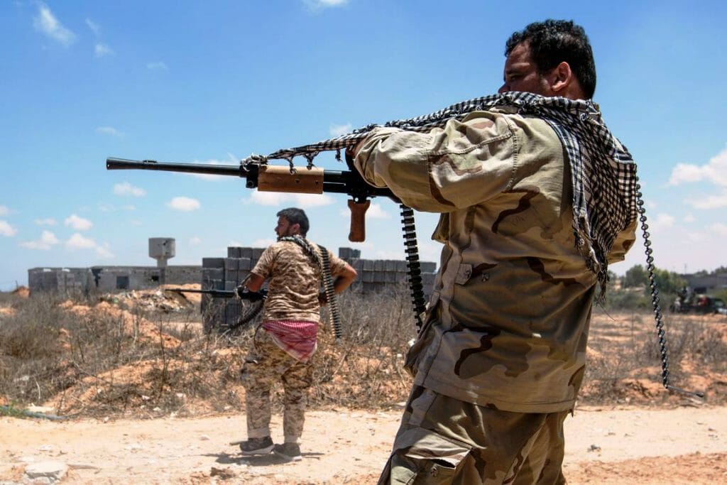 Krieg in Libyen (imago images/Sebastian Backhaus)