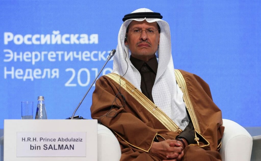 Der saudische Energieminister Prinz Abdulaziz bin Salman