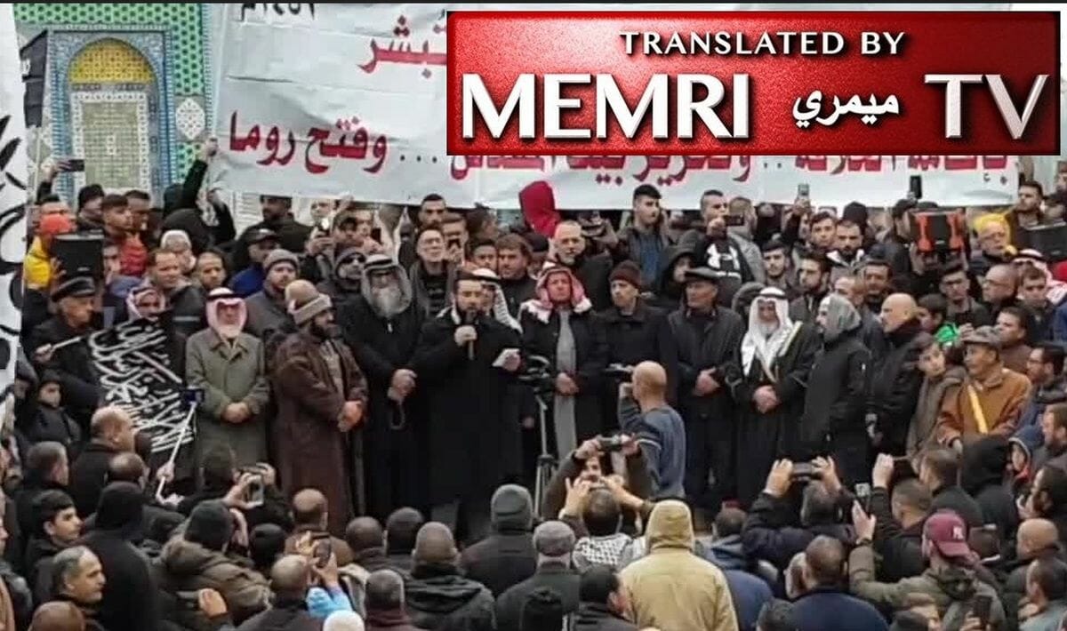 Prediger der al-Aqsa-Moschee fordert die Eroberung Roms