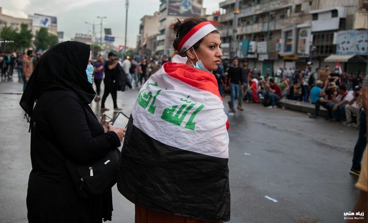 Demonstrantinnen im Irak
