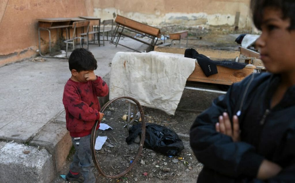 Syrische Flüchtlingskinder