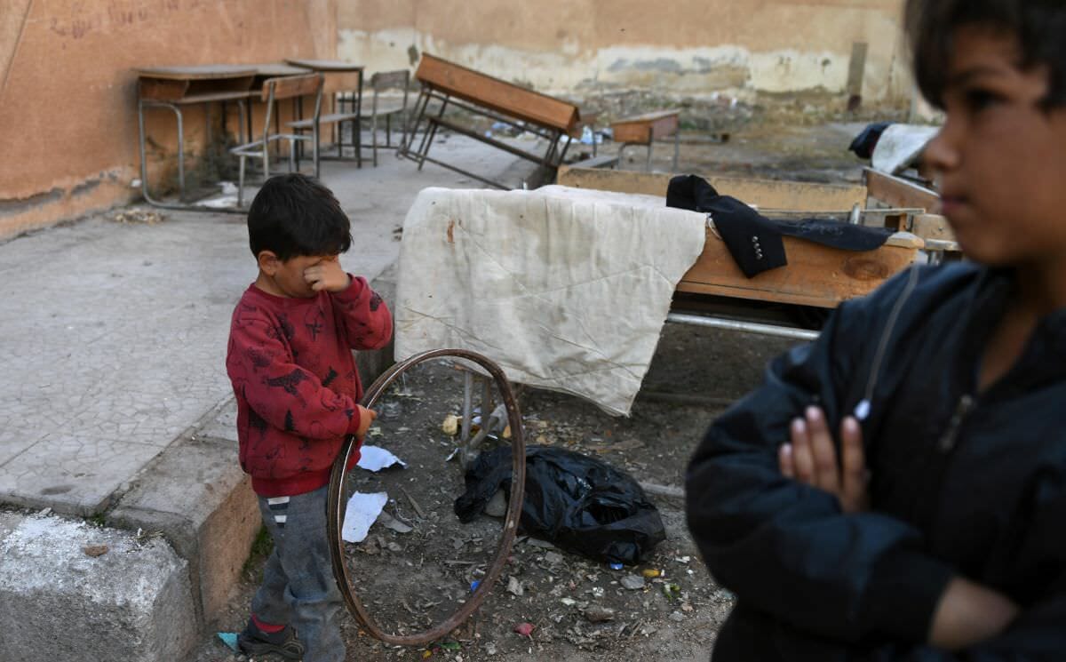 Syrische Flüchtlingskinder