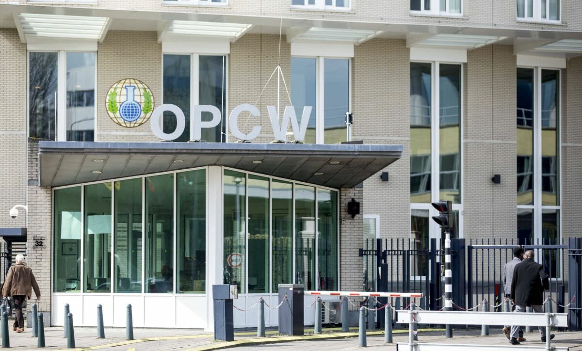 Hauptquartier der „Organisation für das Verbot chemischer Waffen“ in Den Haag
