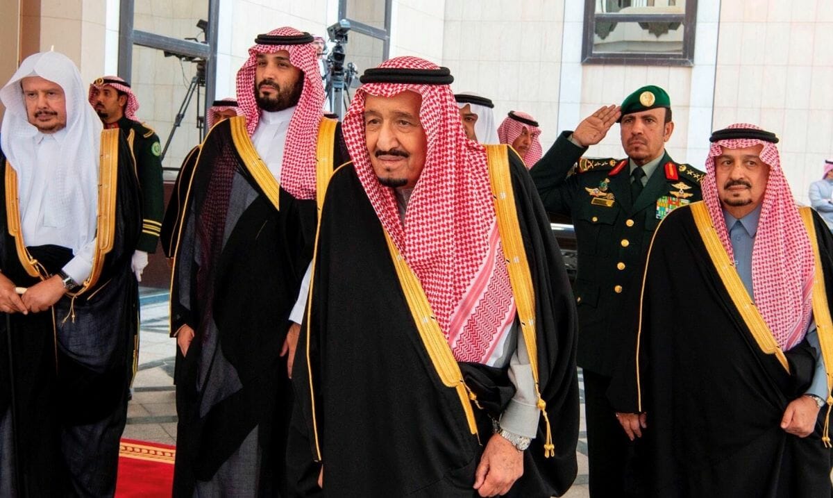 Saudi-Arabiens König Salman bin Abdulaziz und Kronprinz Mohammed bin Salman