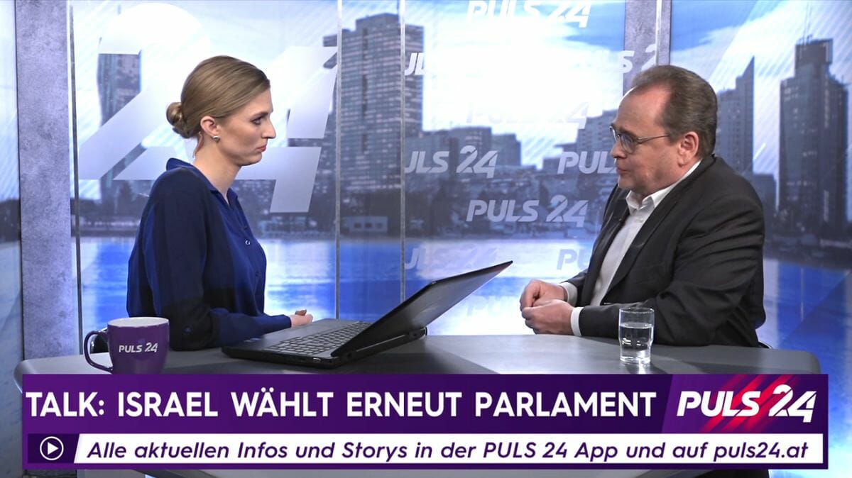 Thomas Eppinger im Interview mit Puls 24 News