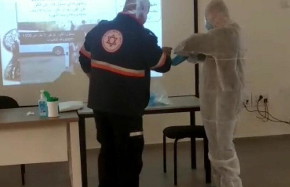 Israelische und palästinensische Teams arbeiten zusammen an der Bekämfung des Coronavirus