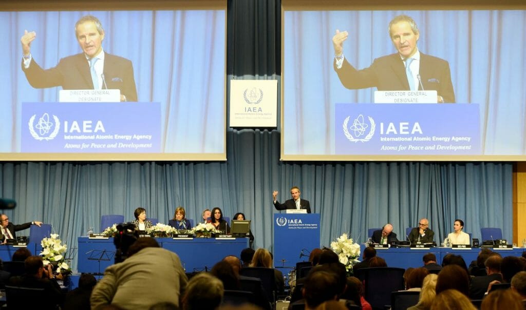 Der Generaldirektor der UN-Atomaufsichtsbehörde Rafael Grossi