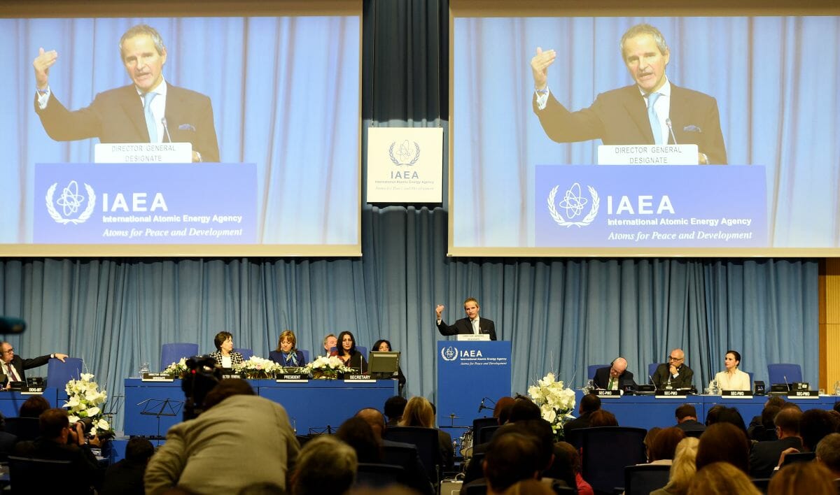 Der Generaldirektor der UN-Atomaufsichtsbehörde Rafael Grossi