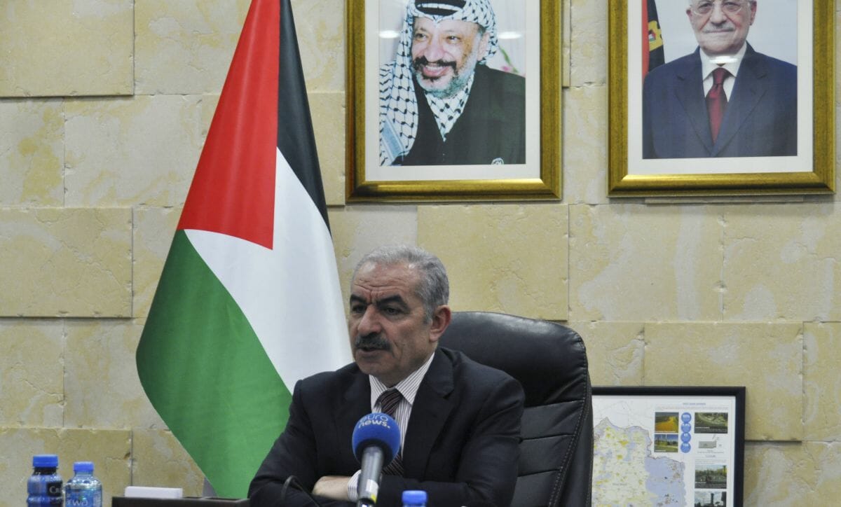 Der Premierminister der Palästinensischen Autonomiebehörde Muhammad Shtayyeh