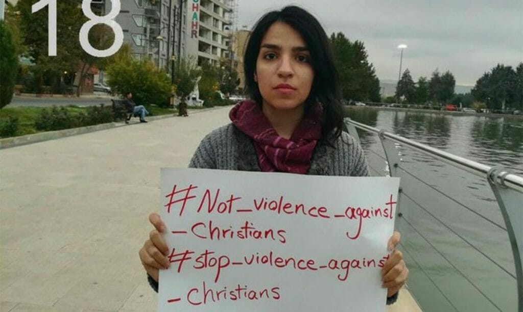 Die zum Christentum konvertierte Iranerin Mary Mohammadi