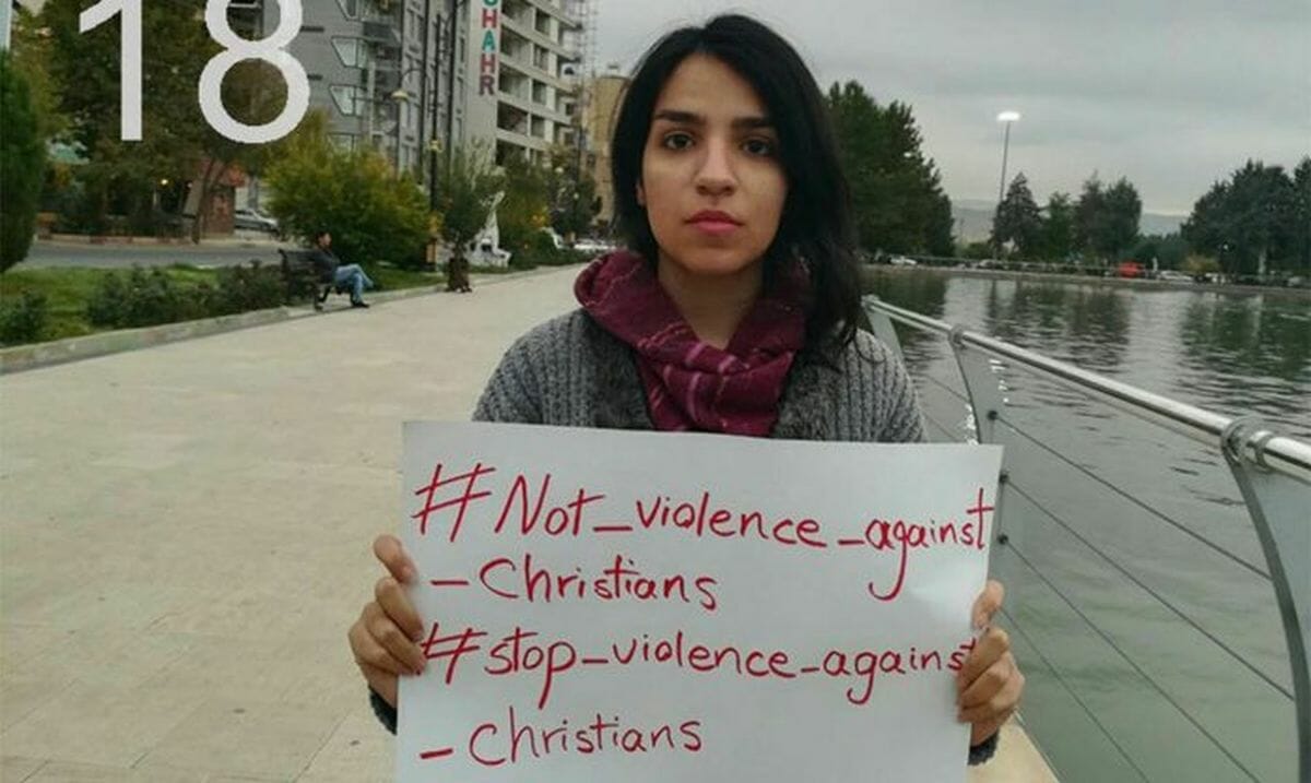 Die zum Christentum konvertierte Iranerin Mary Mohammadi