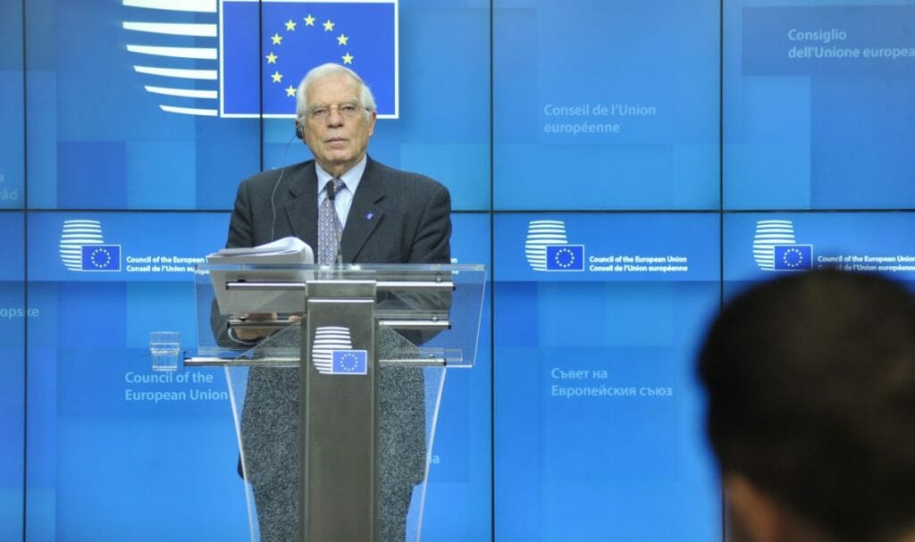 EU-Außenbeauftragter Josep Borell kritisiert israelische Regierung, bevor sie sich überhaupt noch gebildet hat