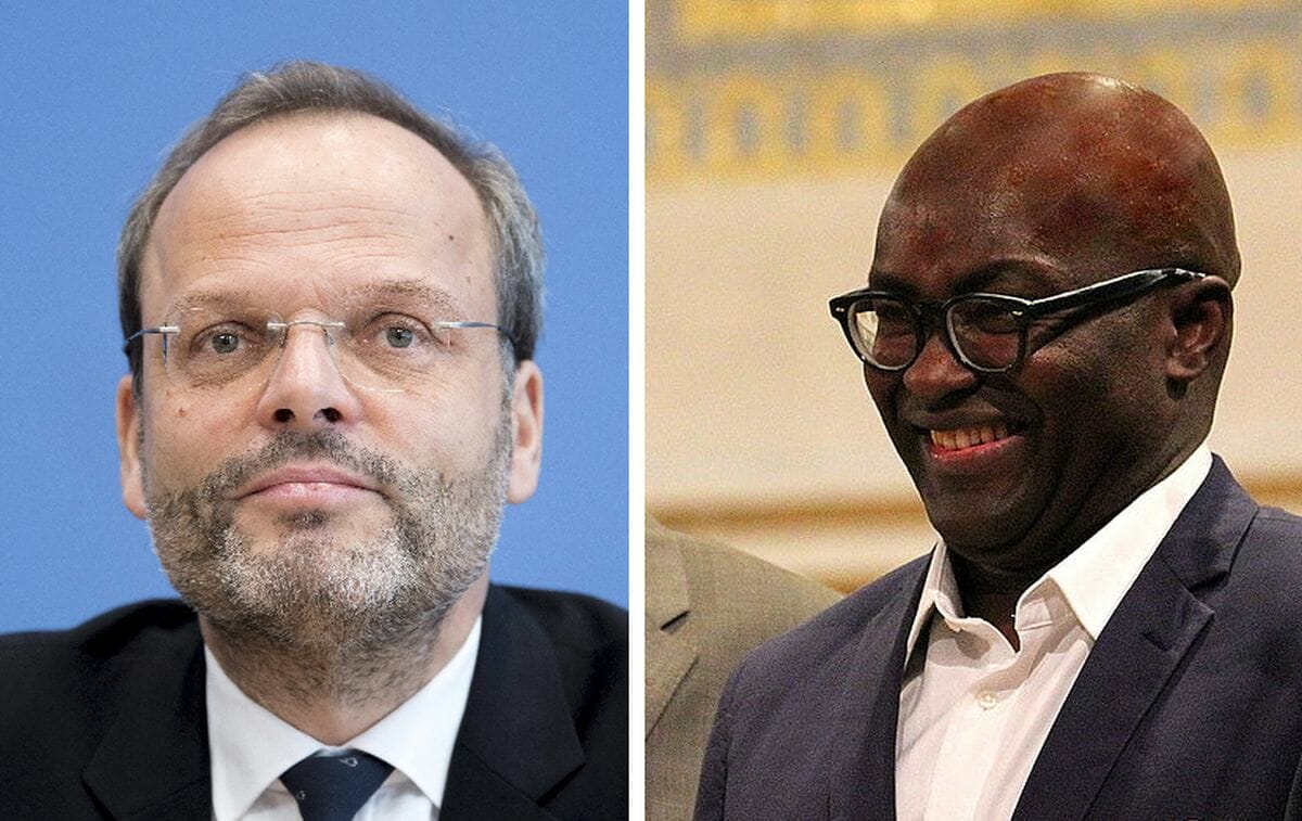 Deutscher Antisemitismusbeauftragter Felix Klein, Philosoph Achille Mbembe