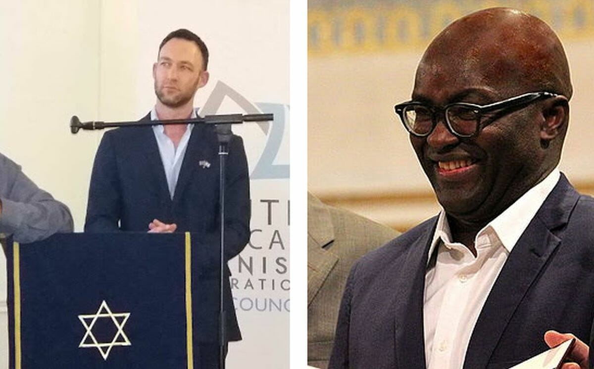 Der Vorsitzende der South African Zionist Federation Rowan Polovin kritisiert Achille Mbembe