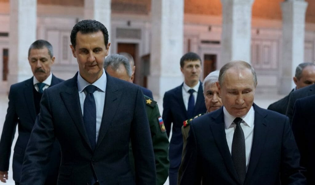 Syriens Präsident Bashar al-Assad und sein russischer Amtskollege Putin