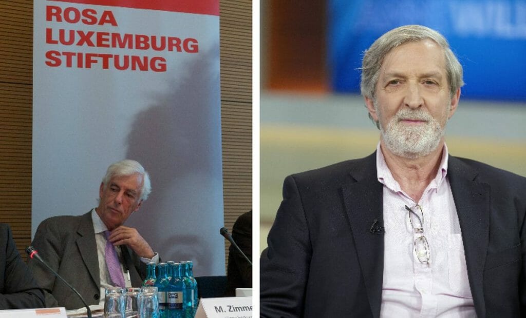 Moshe Zimmermann und Shimon Stein