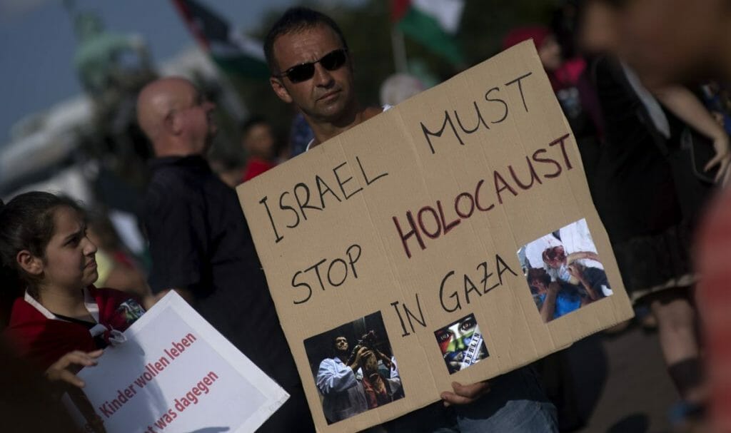 Antiisraelische Demonstration in Berlin
