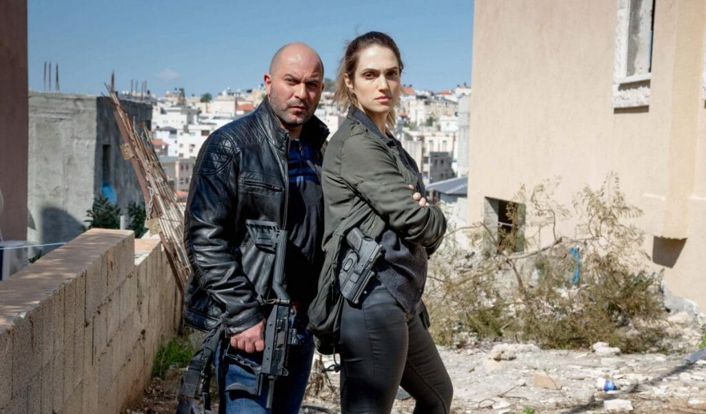Lior Raz und Rona-Lee Shim onin der 3. Staffel von Fauda