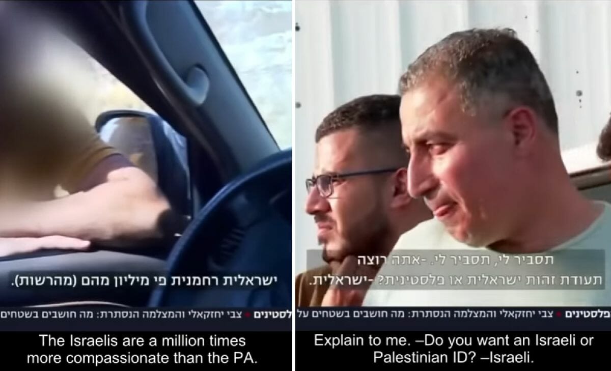 Der Reporter Zvi Yechezkeli befragte Palästinenser, was sie von Israels Plänen einer Souveränitätsausweitung halten