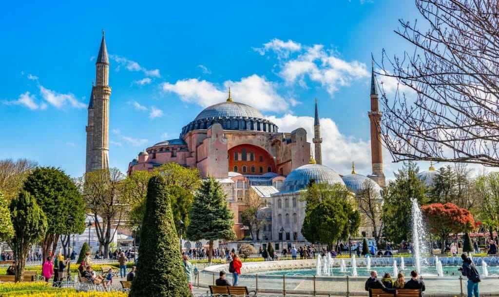 Die Hagia Sophia in Istanbul