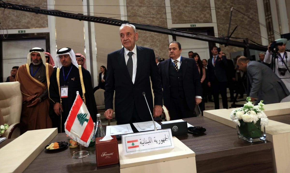 Der Parlamentssprecher des Libanon Nabih Berri