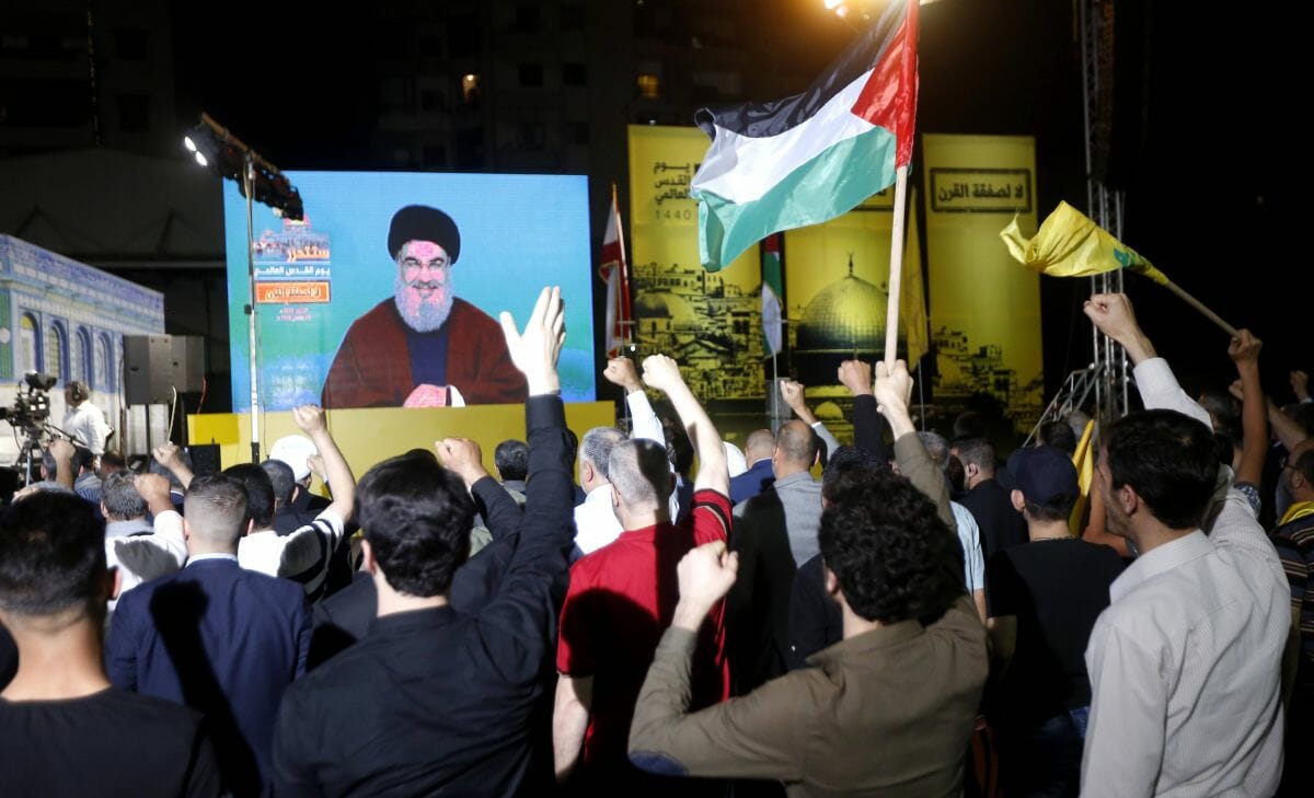 Videoansprache: Seit dem Krieg von 2006 versteckt sich Hisbollah-Chef Nasrallah vor den Israelis in einem Bunker