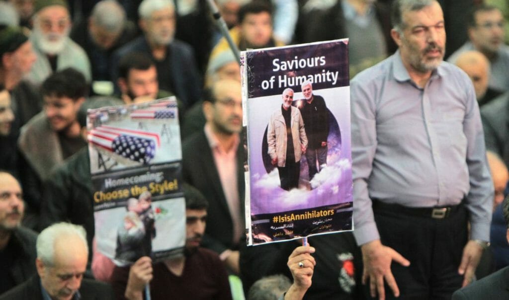 Trauerfeier für den getöteten Revolutionsgardenkommandanten Qassem Soleimani