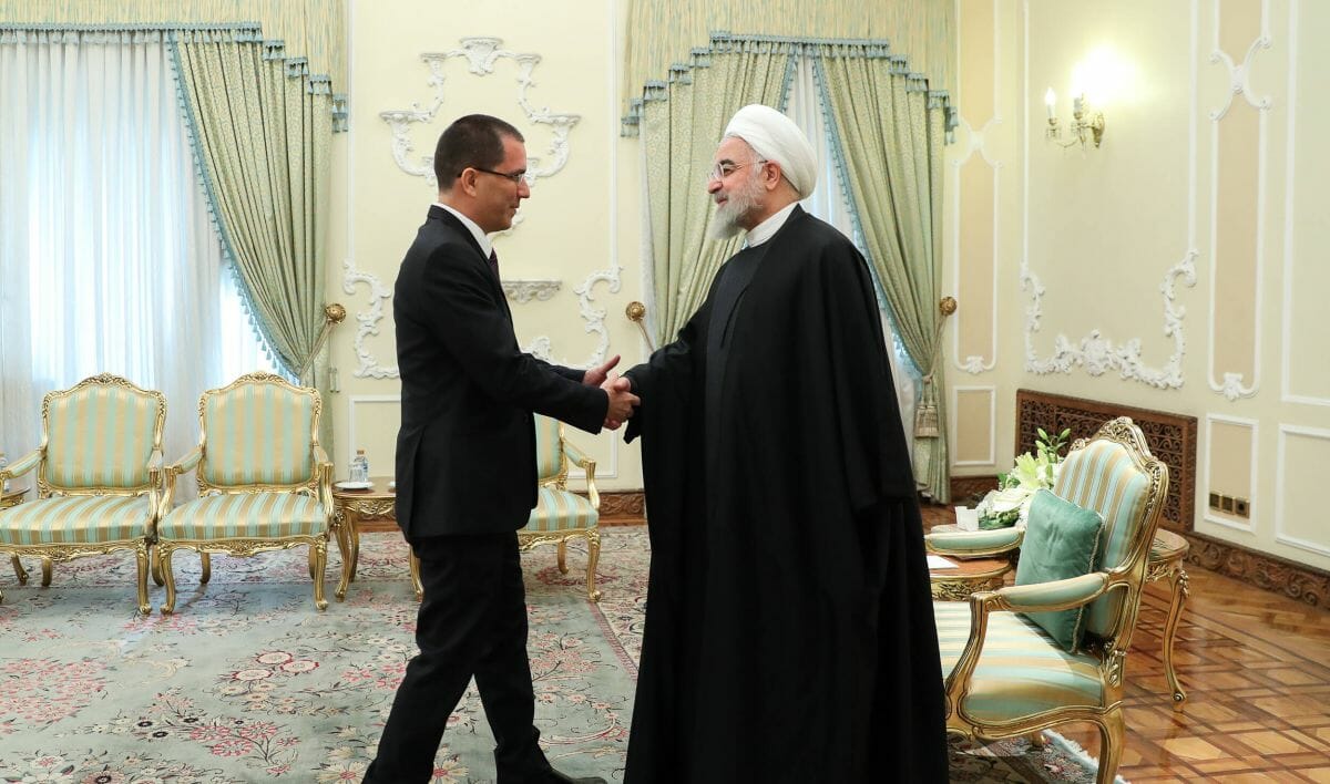 Venezuelas Außenminister Jorge Arreaza auf Staatsbesuch im Iran